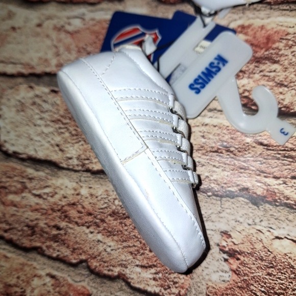 K,Swiss Crib Shoe Soft Bottom Baby Shoes - Sneakers and First Walking - Picture 3 of 13